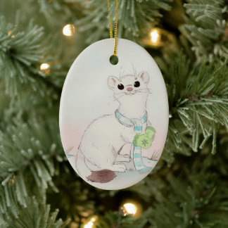 Anneau d'hiver Ornement d'arbre de Noël