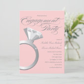 Anneau Fiançailles - Flush| Invitation du parti En (Debout devant)