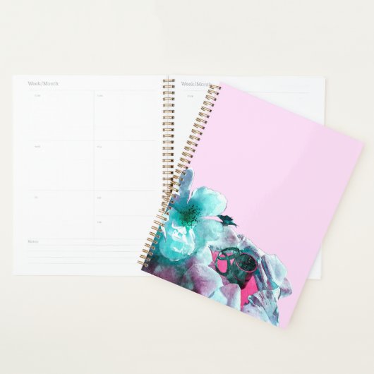 Anneaux avec pétales de rose blanche (Devant avec enveloppe)