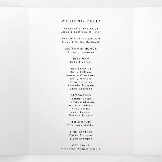 Anneaux d'argent moderne programme de mariage plié (Intérieur au milieu)