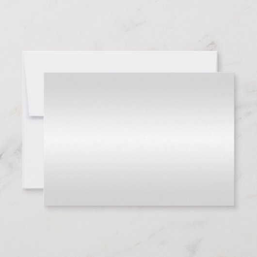 Anneaux de mariage en or et carte de table coeurs (Dos)