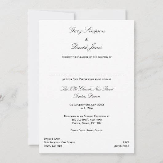 Anneaux d'or enchaînés BL - Invitation du partenar (Dos)