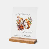 Anneaux et fleurs mariages (Angle)