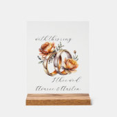 Anneaux et fleurs mariages (Recto)