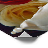 Anneaux mariages et affiche rose (Coin)