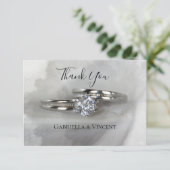 Anneaux mariages sur Merci gris (Debout devant)