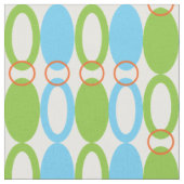 Anneaux tissu bleu et vert de | (Fermer)