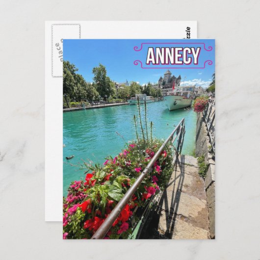 Annecy - Carte postale (Devant / Derrière)