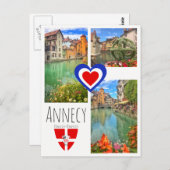 Annecy - Carte postale (Devant / Derrière)