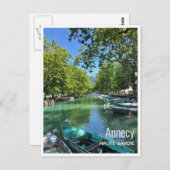 Annecy - Carte postale (Devant / Derrière)