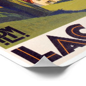 Annecy France Travel Poster (Hoek)