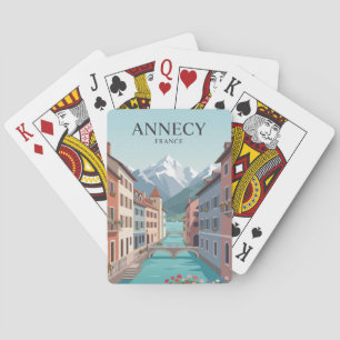 Annecy Frankrijk Pokerkaarten