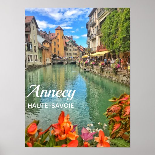 Annecy - Haute-Savoie Poster (Voorkant)
