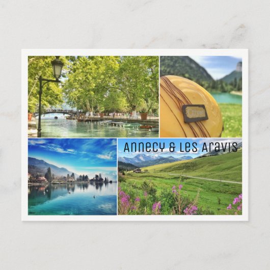Annecy & Les Aravis - Carte postale (Devant)