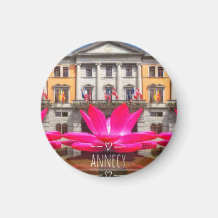 Annecy, Magnet rond Haute-Savoie