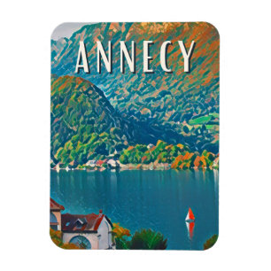Annecy Photo Vintage Magneet