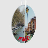 Annecy Pictorial Christmas Ornament (devant)