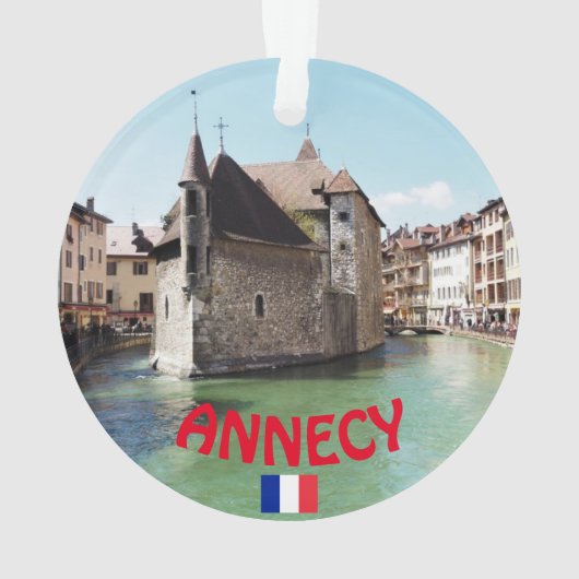 Annecy Pictorial Christmas Ornament (dos)