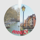 Annecy Pictorial Christmas Ornament (devant)