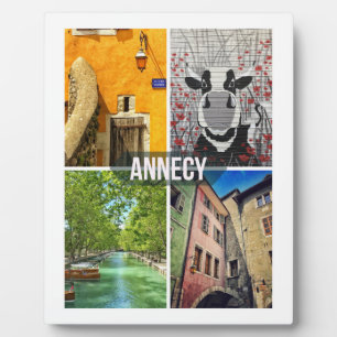 Annecy Plaque with Easel
