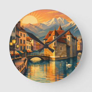 Annecy Stad Ronde Klok