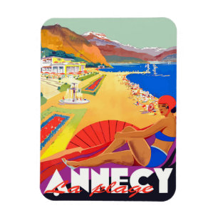 Annecy Strandmeisje Magneet