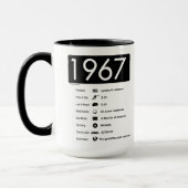 année 1967-Great (15 onces.) Tasse de café (Gauche)