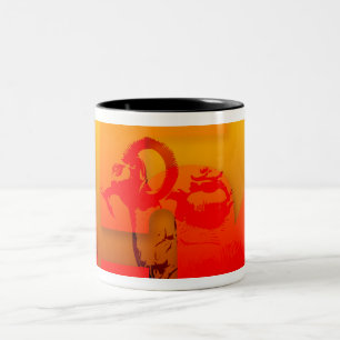Année 2015 de la chèvre des moutons - Mug