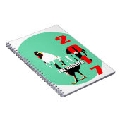 Année 2017 du coq dans le carnet du Cercle Vert (Côté Droit)