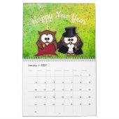 Année 2025 du calendrier des chouettes (Jan 2027)