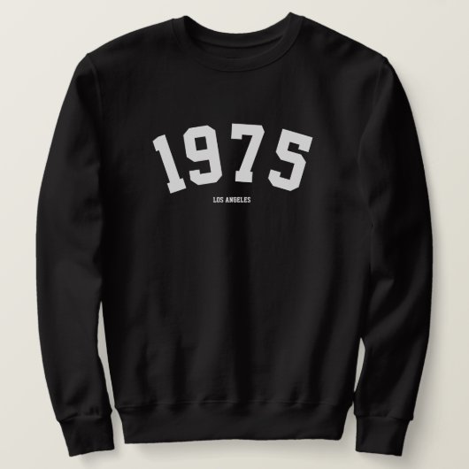 Année Anniversaire | Sweatshirt tendance moderne p (Design devant)