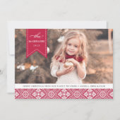 Année bannière | Carte photo de vacances (Devant)