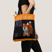 Année Chien 2018 Shiba Chiot Art numérique 3D Sac (De près)