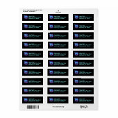 Année Chien Étiquette EZ2 Change Info (Feuille entière)