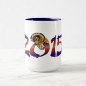 année chinoise de tasse de la nouvelle année 2015 (Centre)