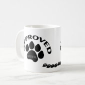 Année chinoise des chiens 2018 personnalisée Mug (Devant gauche)
