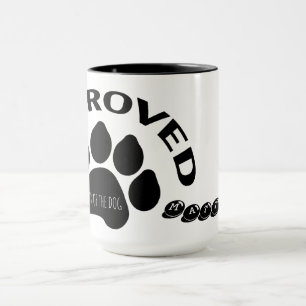 Année chinoise des chiens 2018 personnalisée Mug 2