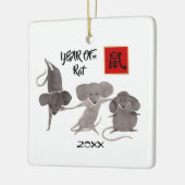 Année chinoise des ornements Cadeaux de Rat (Gauche)