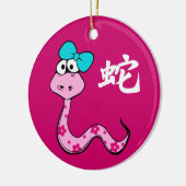 Année chinoise des ornements de cadeau de serpent (Gauche)