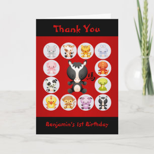 Année chinoise du cheval Anniversaire du Merci