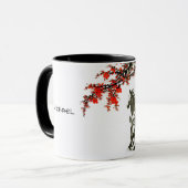 Année chinoise du Cheval Gift Mug (Devant gauche)