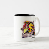 Année chinoise du Cheval Gift Mug (Devant droit)