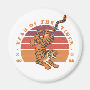 Année chinoise du tigre 2022 Magnet