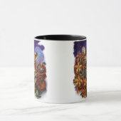 Année chinoise du tigre 2022 Mis à jour Art Mug (Centre)