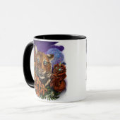 Année chinoise du tigre 2022 Mis à jour Art Mug (Devant gauche)