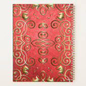 Année Classique Baroque Or Et Rouge (Dos)