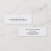 Année classique de classe de clôture de carte (Devant / Derrière)