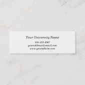 Année classique de classe de clôture de carte (Dos)