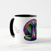 Année colorée de la Mug de serpent (Devant gauche)