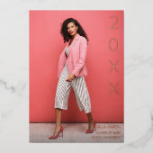 Année de classe Faire-part diplômé (Recto)